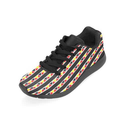 Kente Stripes Women’s Running Shoes (Model 020)