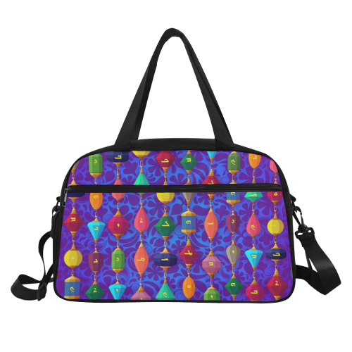Colorful Alphabet Beads Fitness Handbag (Model 1671)