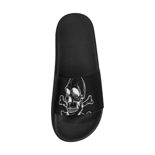 Skull 816 (Halloween) Men's Slide Sandals (Model 057)