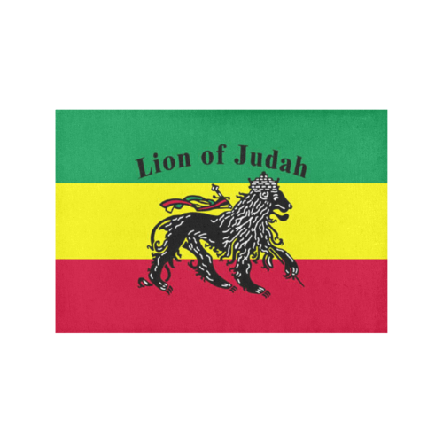 RASTA LION OF JUDAH Placemat 12’’ x 18’’ (Set of 4)