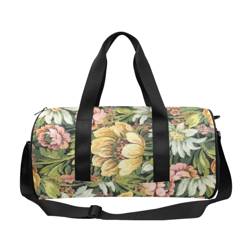 grandma;s vintage floral Duffle Bag (Model 1679)