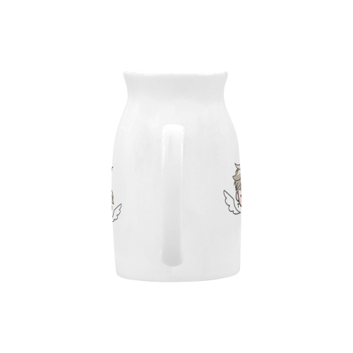 BTS Jimin Angel cute chibi designed by L'Hibiscus Milk Cup (Large) 450ml