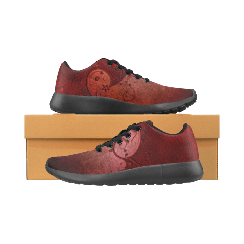 Soft decorative floral design Men's Running Shoes/Large Size (Model 020)
