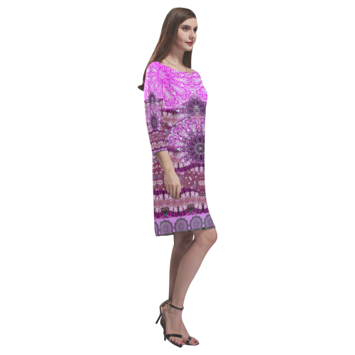 boheme 5 Rhea Loose Round Neck Dress(Model D22)