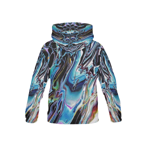 Downhill All Over Print Hoodie for Kid (USA Size) (Model H13)