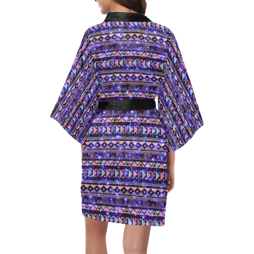 Traditional Ethno Culture Galaxy Pattern Kimono Robe