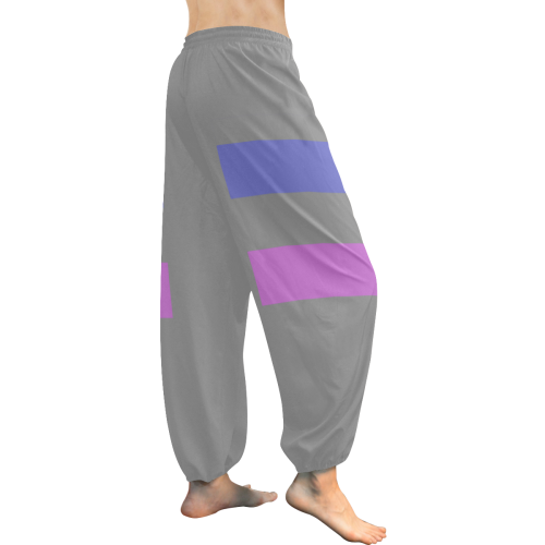 Androgynous Flag Women's All Over Print Harem Pants (Model L18)