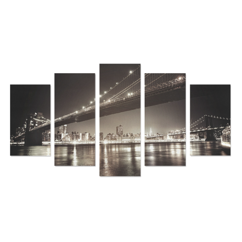 The Brooklyn bridge Canvas Print Sets A (No Frame)