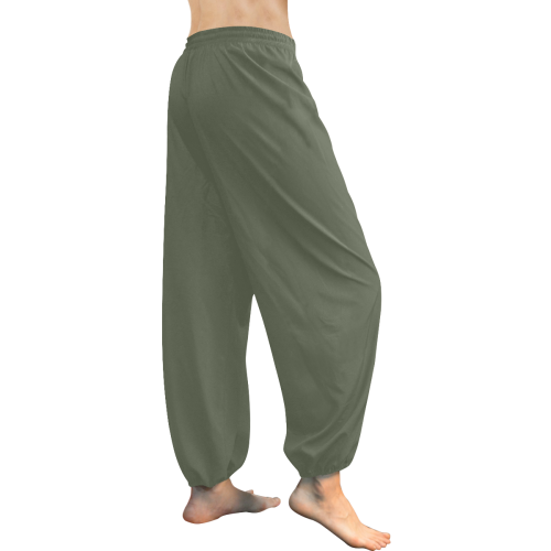 Four Leaf Clover Women's All Over Print Harem Pants (Model L18)