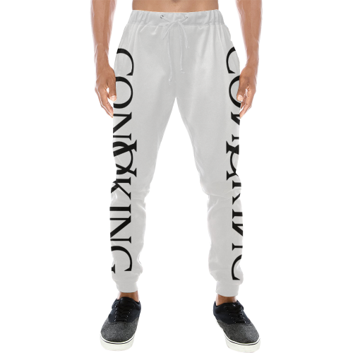 Convoking Positive Energy Men's All Over Print Sweatpants/Large Size (Model L11)