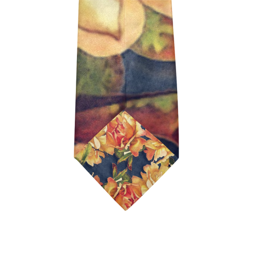 flowers #flowers #pattern #flora Custom Peekaboo Tie with Hidden Picture