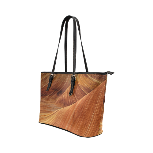 Sandstone Leather Tote Bag/Small (Model 1651)
