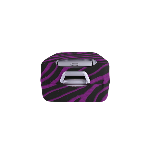 Ripped SpaceTime Stripes - Purple Luggage Cover/Small 18"-21"