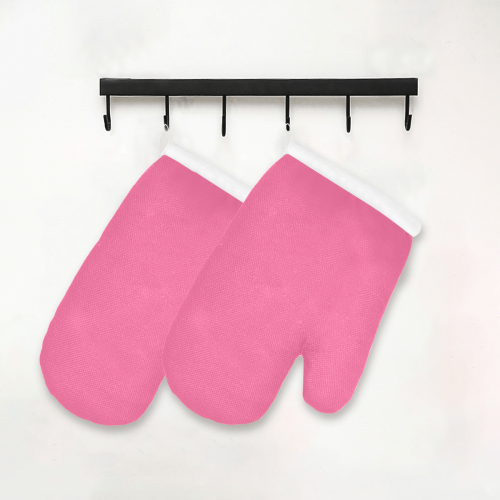 color French pink Oven Mitt (Two Pieces)