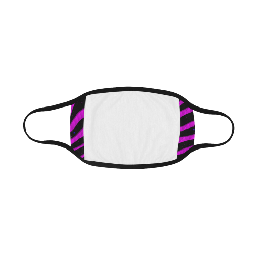 Ripped SpaceTime Stripes - Pink Mouth Mask