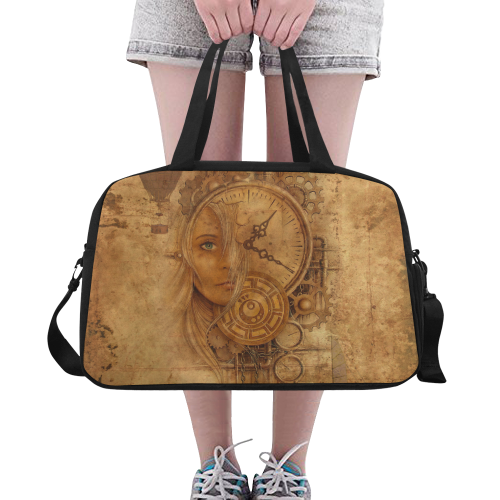 A Time Travel Of STEAMPUNK 1 Fitness Handbag (Model 1671)