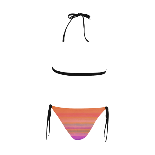 BIKINI WILD LINES HOT Buckle Front Halter Bikini Swimsuit (Model S08)