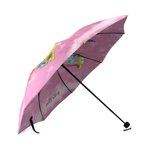 New York by Nico Bielow Foldable Umbrella (Model U01)