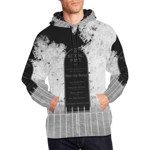 The Burying Point Hoodie Plus Size All Over Print Hoodie for Men/Large Size (USA Size) (Model H13)