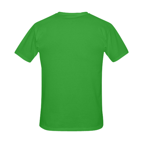 SL: B/Green Men's T-Shirt in USA Size (Front Printing Only)