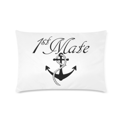 For the 1st Mate Custom Rectangle Pillow Case 16"x24" (one side)