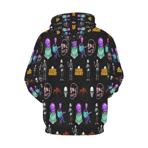 Halloween Fest All Over Print Hoodie for Women (USA Size) (Model H13)