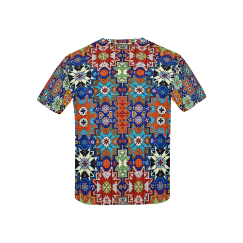 Armenian Colorful Folk Art Kids' All Over Print T-shirt (USA Size) (Model T40)
