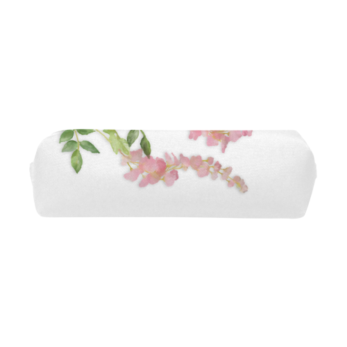 Pink tiny flower w shadow - floral watercolor Pencil Pouch/Small (Model 1681)