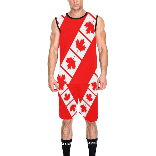 CANADA-RAMA All Over Print Basketball Uniform