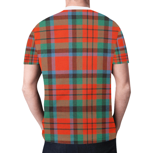 MACDUFF ANCIENT TARTAN New All Over Print T-shirt for Men (Model T45)