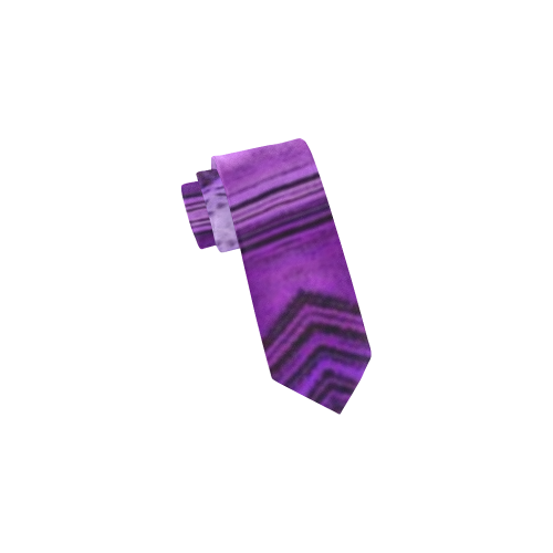 MANDALA PURPLE POWER Classic Necktie (Two Sides)