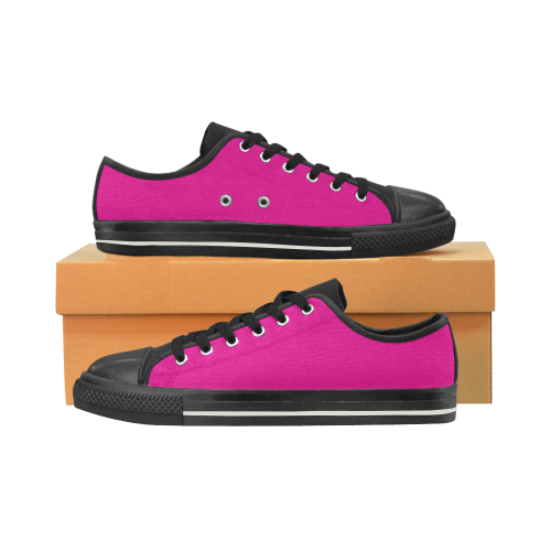 PINK HOPE Women's Classic Canvas Shoes (Model 018)