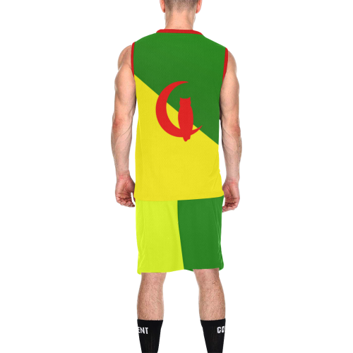 YANA FLAG All Over Print Basketball Uniform
