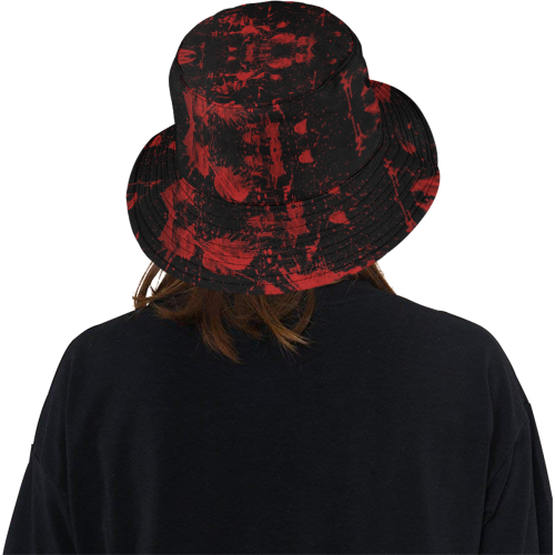 Scary Blood by Artdream All Over Print Bucket Hat