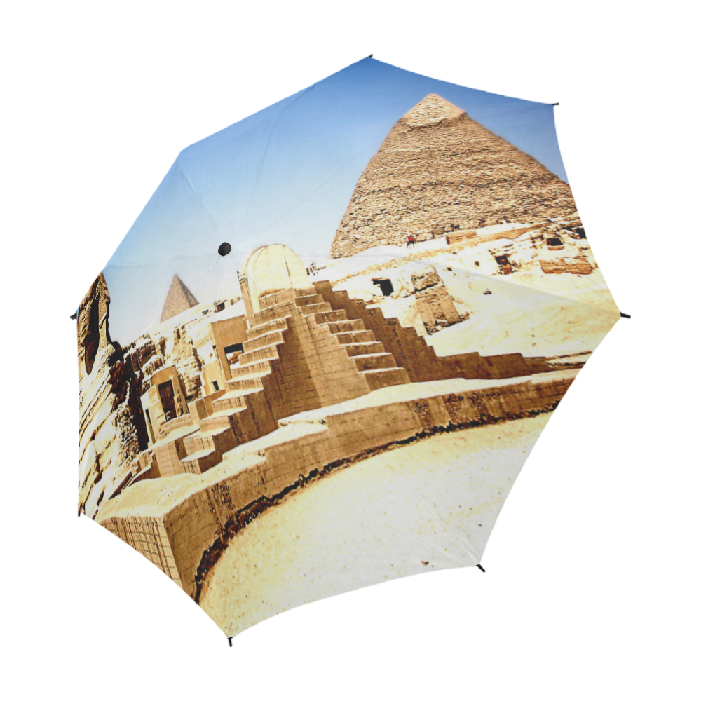 Egyptian Shrine SemiAutomatic Foldable Umbrella (Model U05) ID D4573437