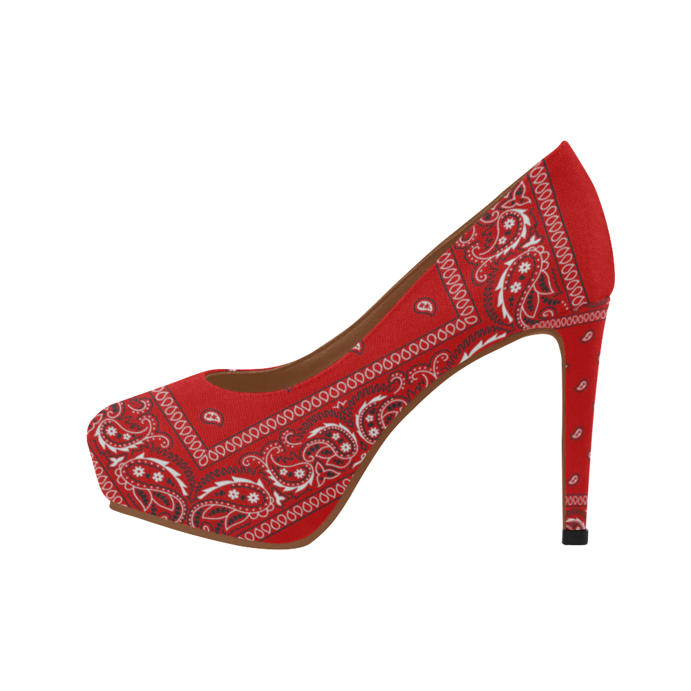 bandana heels