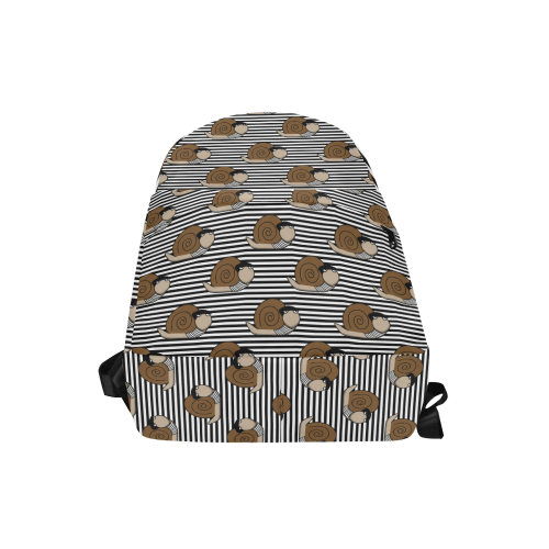 Escargot ~ French Snail Unisex Classic Backpack (Model 1673)