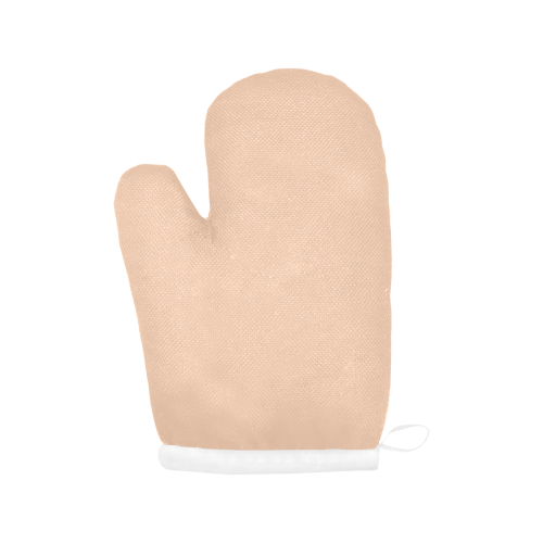 color apricot Oven Mitt (Two Pieces)