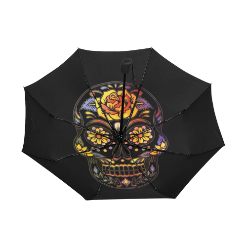 Skull_20170301_by_JAMColors Anti-UV Auto-Foldable Umbrella (Underside Printing) (U06)