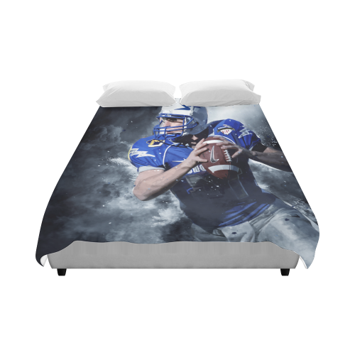 Football Fight Night Duvet Cover 86"x70" ( All-over-print)