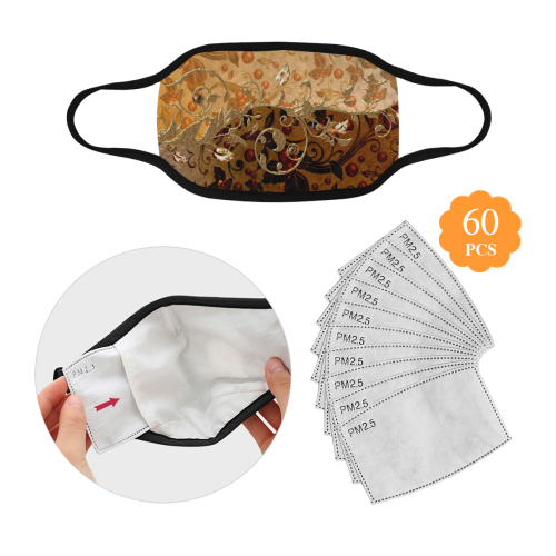 Wonderful decorative floral design