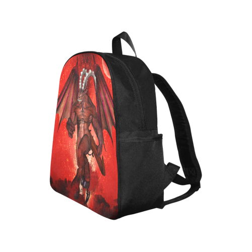 Awesome fantasy creature Multi-Pocket Fabric Backpack (Model 1684)