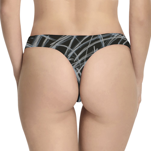 KLEW Women's All Over Print Thongs (Model L30)