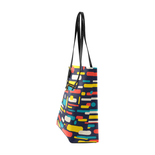 Colorful Rectangles Euramerican Tote Bag/Small (Model 1655)