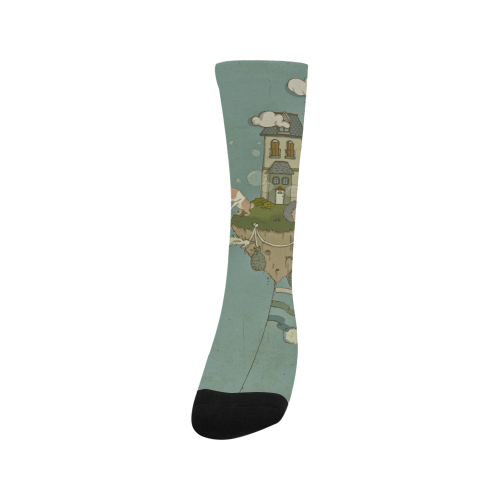 Vintage Floating Islands Trouser Socks