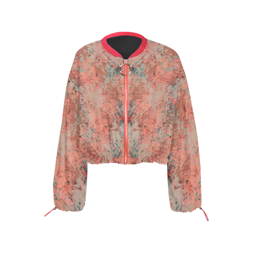 Image1eer23 Cropped Chiffon Jacket for Women (Model H30)