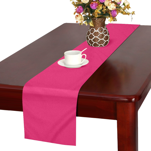 color ruby Table Runner 16x72 inch