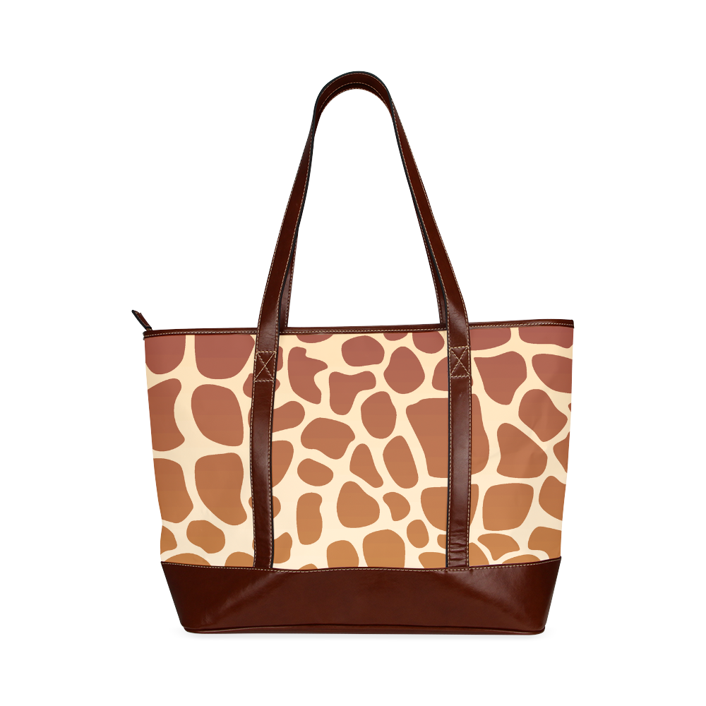 animal print tote