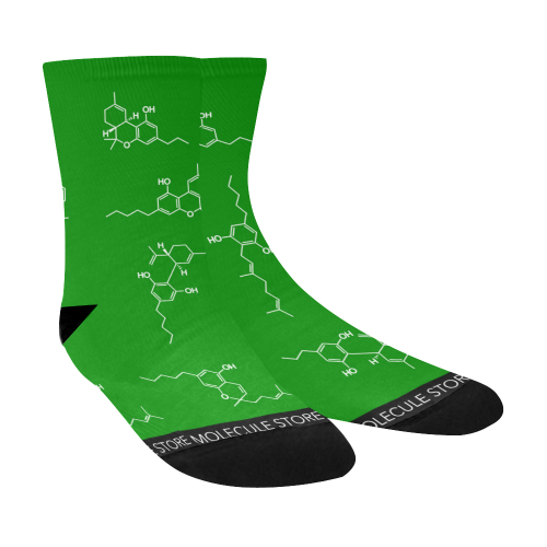 Cannabinoids Crew Socks Crew Socks