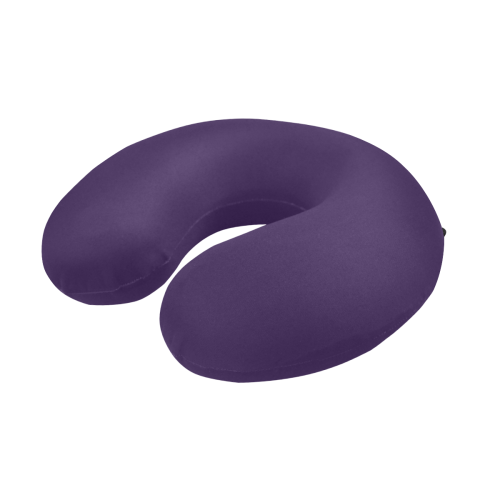 color Russian violet U-Shape Travel Pillow